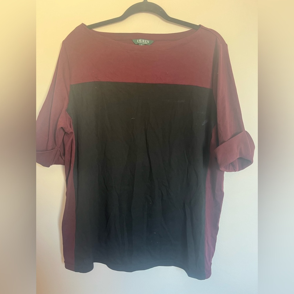 Ralph Lauren 2x blouse